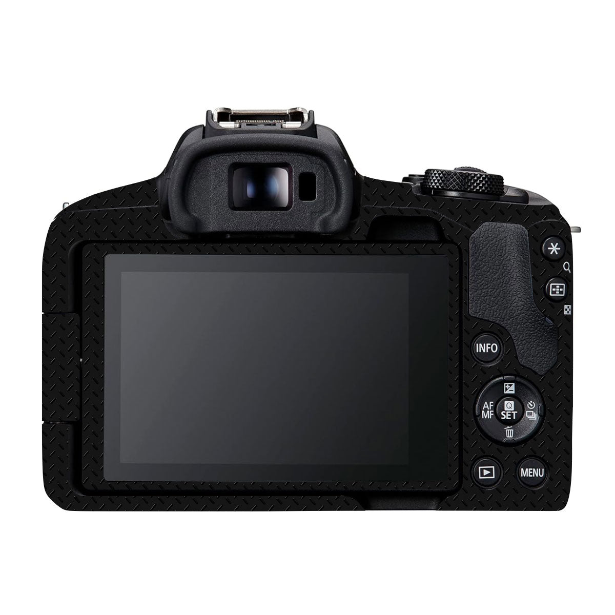Textured Black Iron Plate Canon EOS R5 Mark II Camera Skin