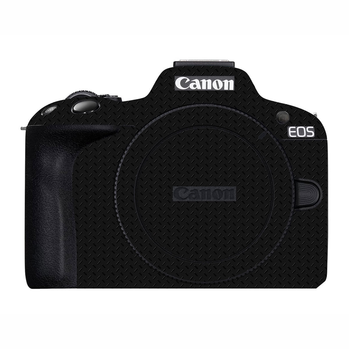 Textured Black Iron Plate Canon EOS R5 Mark II Camera Skin