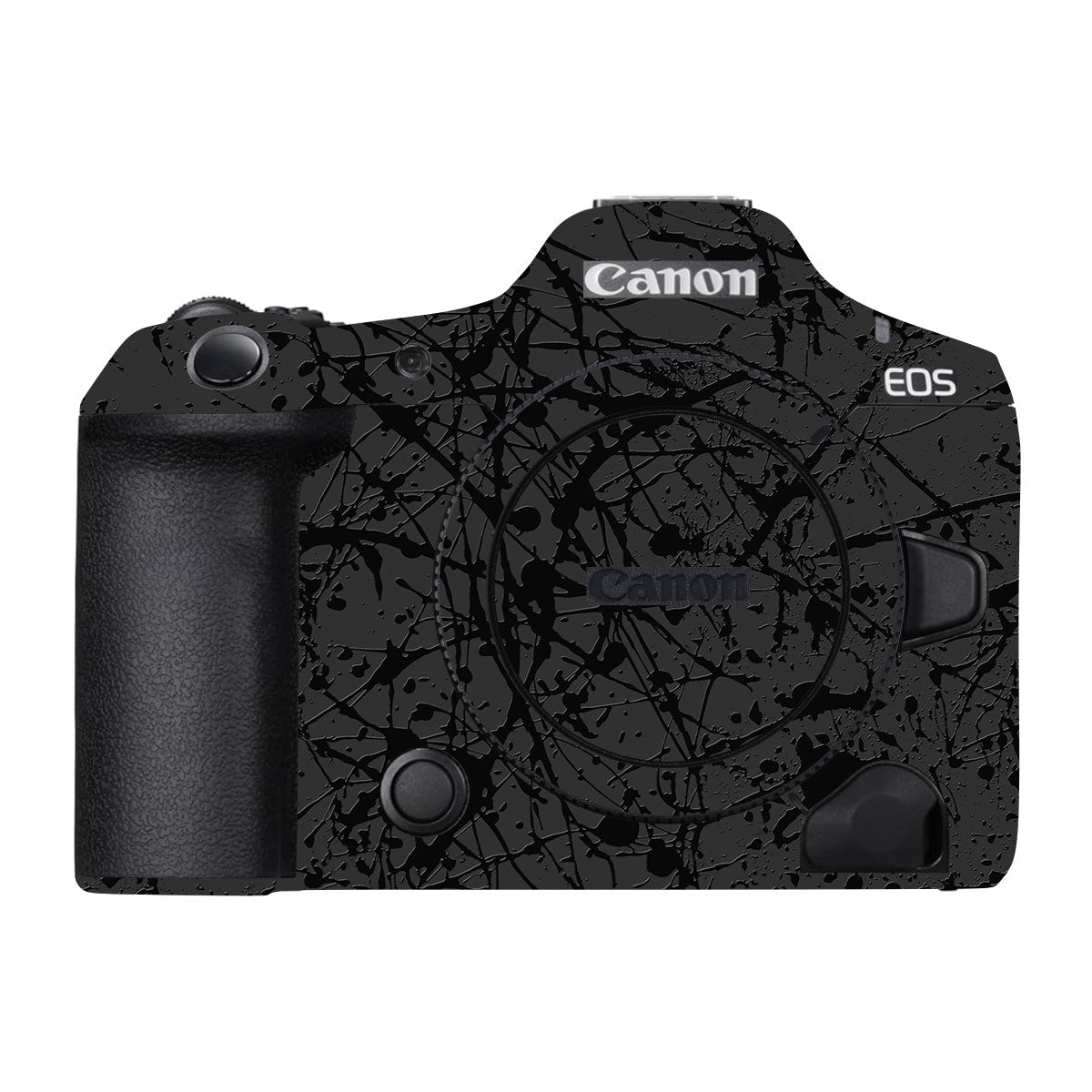 Textured Black Splash Canon EOS R5 C Camera Skin