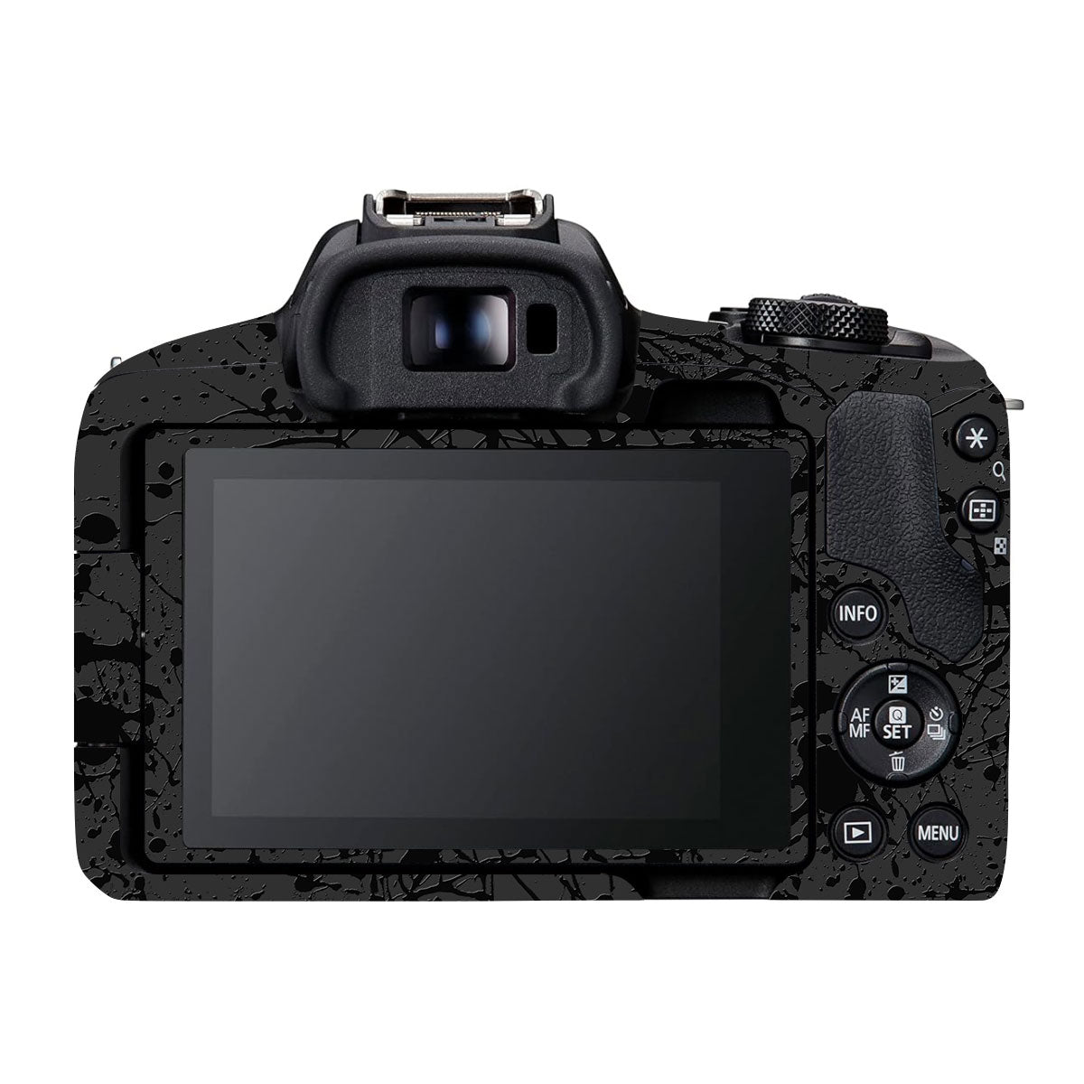 Textured Black Splash Canon EOS R5 Mark II Camera Skin