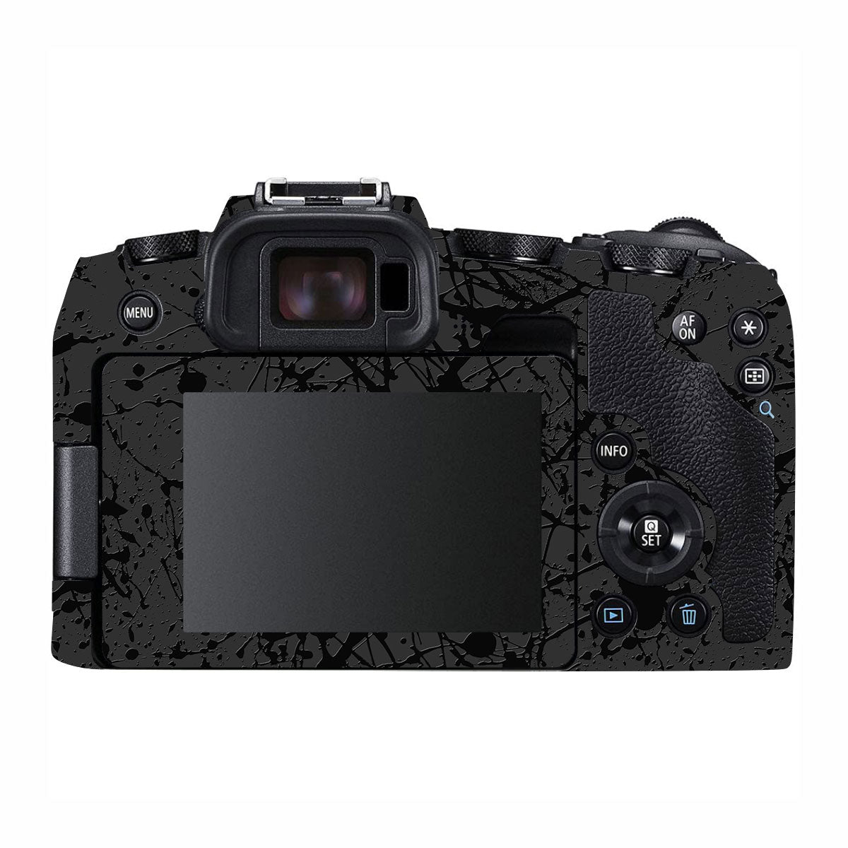 Textured Black Splash Canon EOS RP Camera Skin