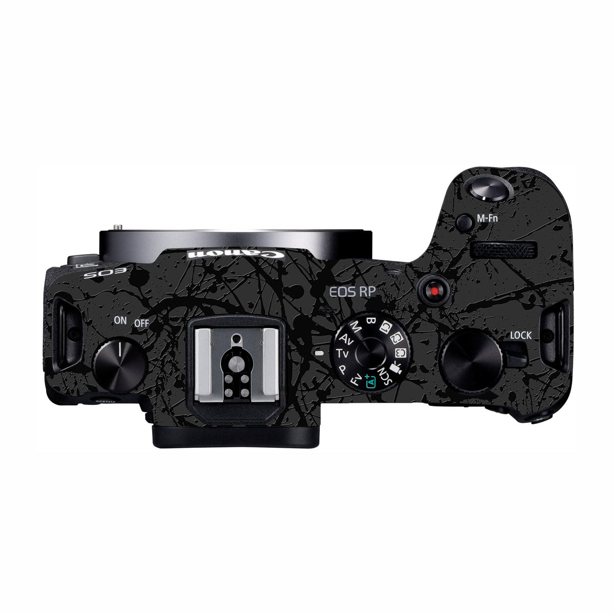 Textured Black Splash Canon R6 Mark III Camera Skin