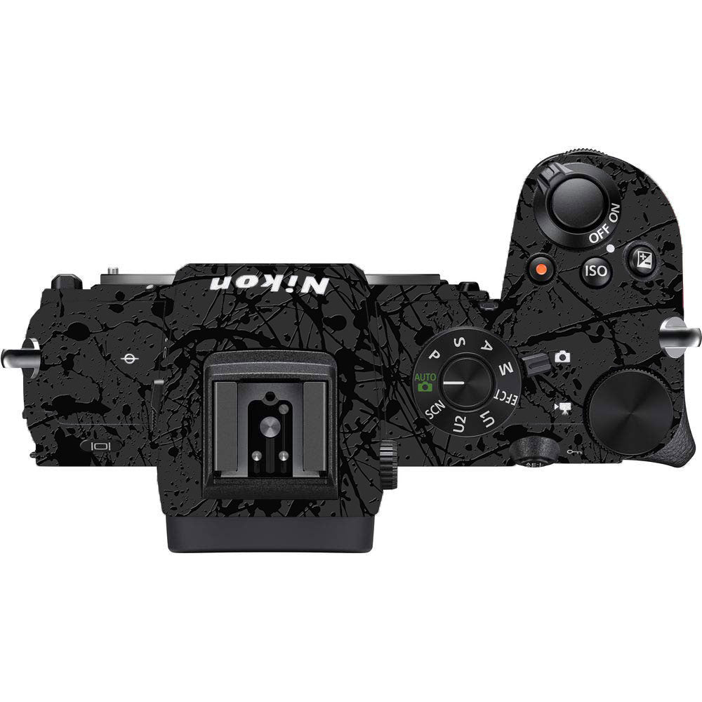 Textured Black Splash Nikon Z50 II Camera Skin