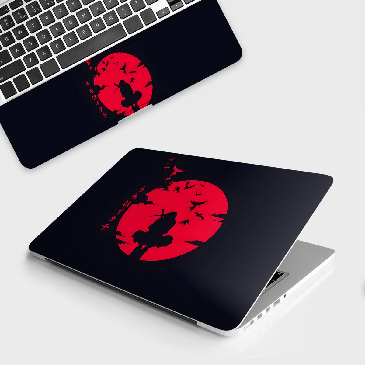 Fomo Store Laptop Skins Anime Uchiha Itachi Silhouette