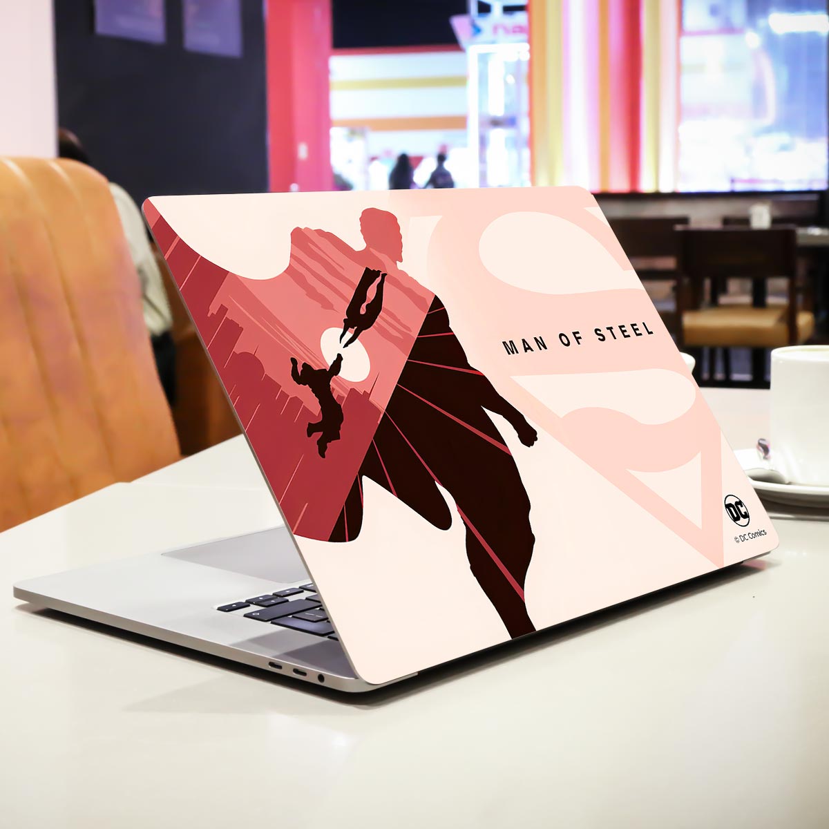 Man of Steel Superman Comic Laptop Skin
