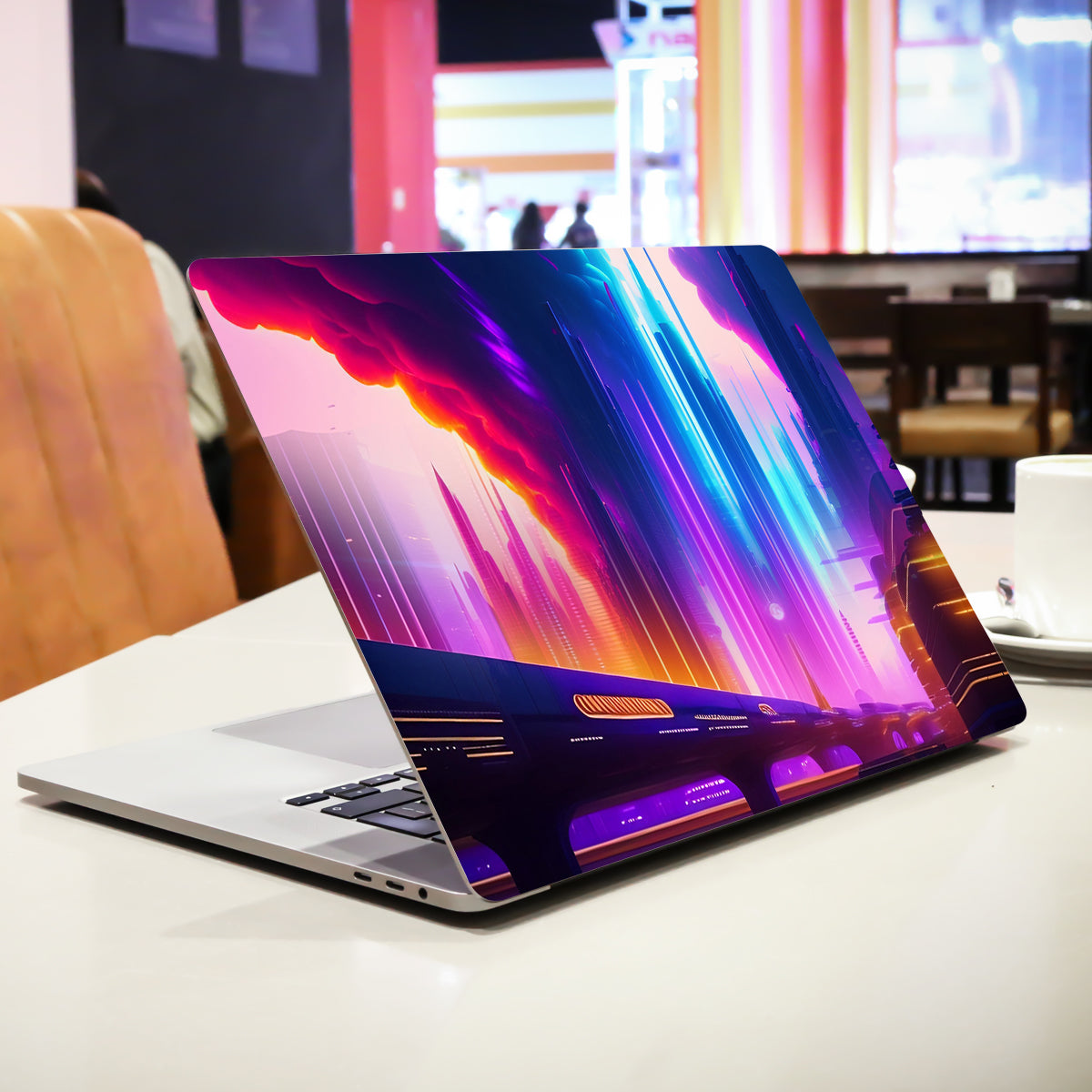 Neon City Laptop Skin