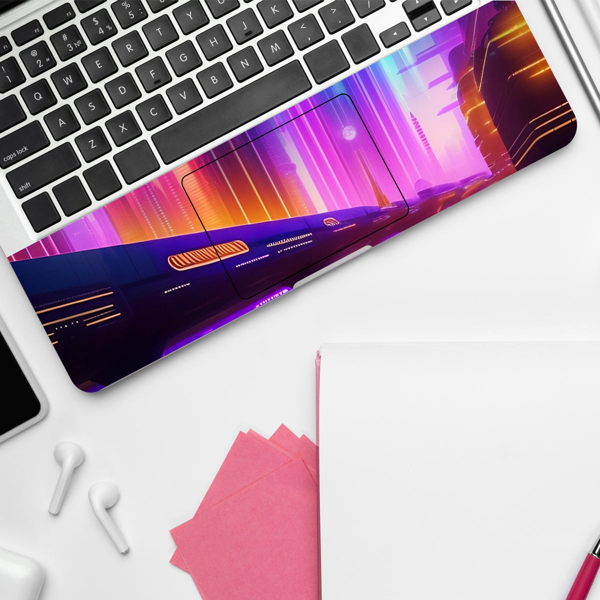 Neon City Laptop Skin