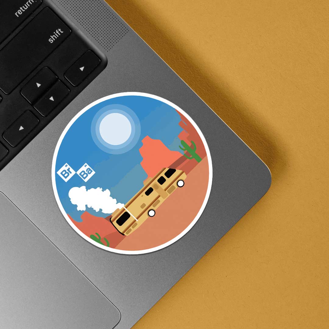 Breaking Bad Minimalist RV TV Shows Stickers