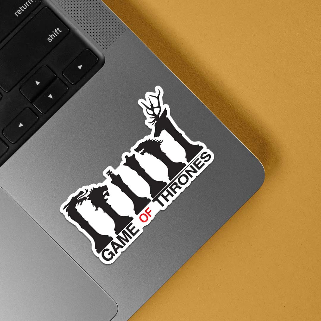 Game of Throne Chess Pieces TV Shows Stickers