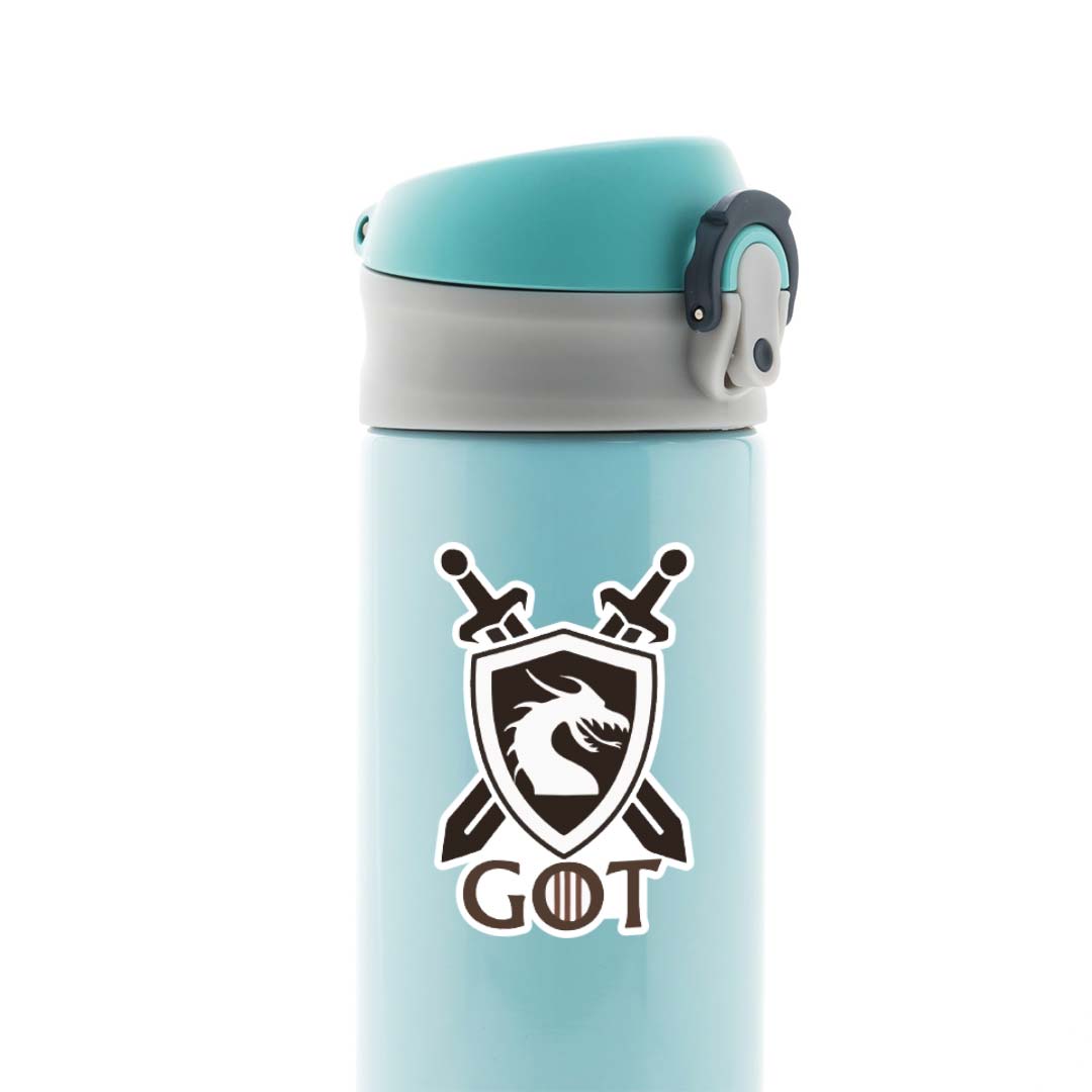 Game of Thrones Dragon Shield TV Shows Stickers