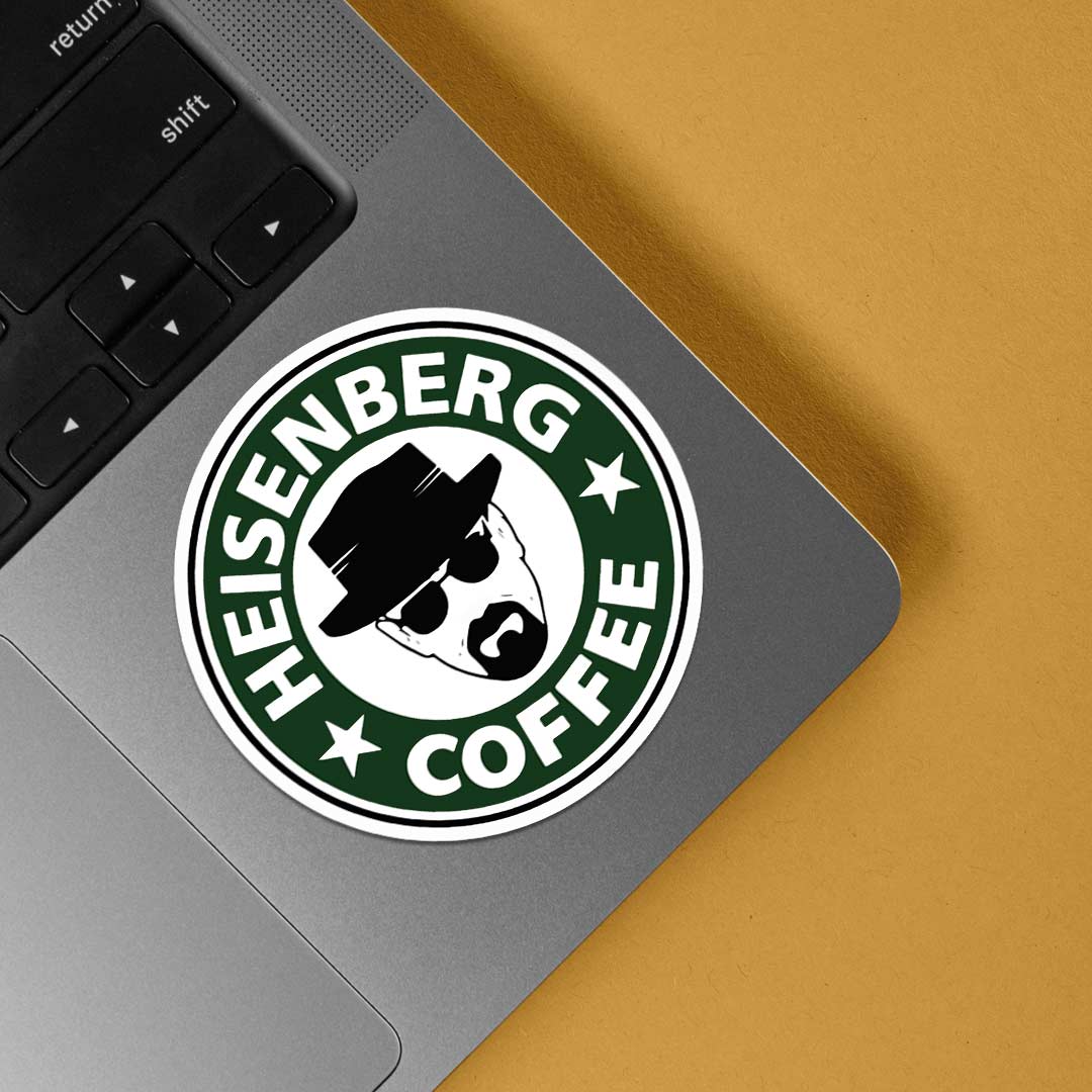 Heisenberg Coffee TV Shows Stickers