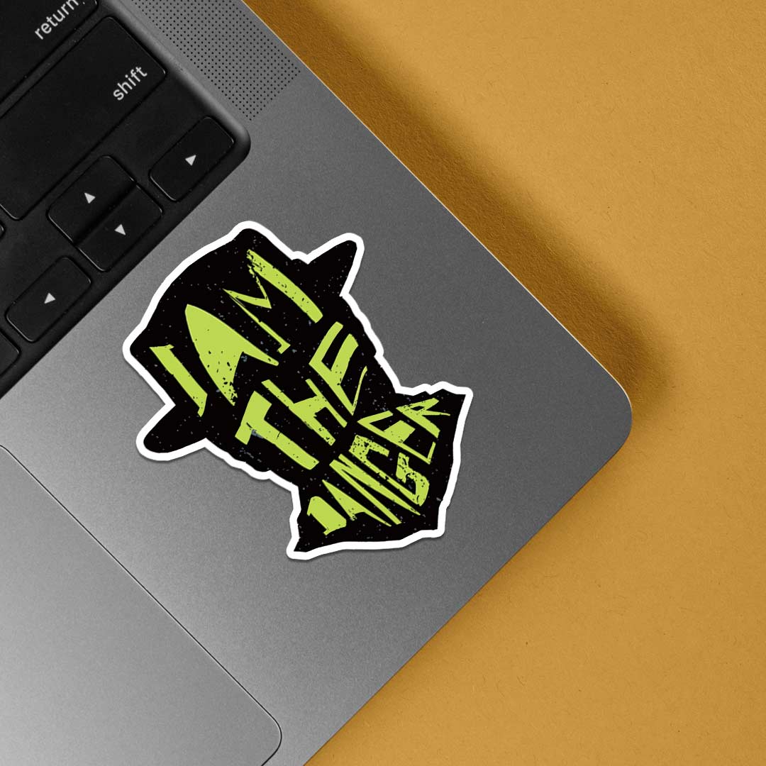 I am the Danger TV Shows Stickers