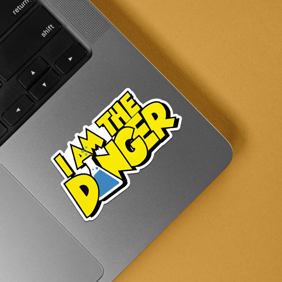 I am the Danger Walter TV Shows Stickers