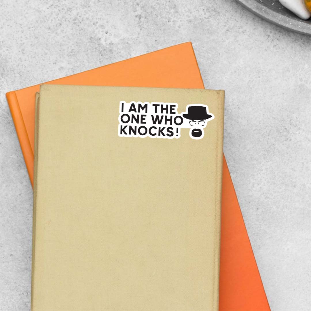 I am the one who knocks TV Shows Stickers