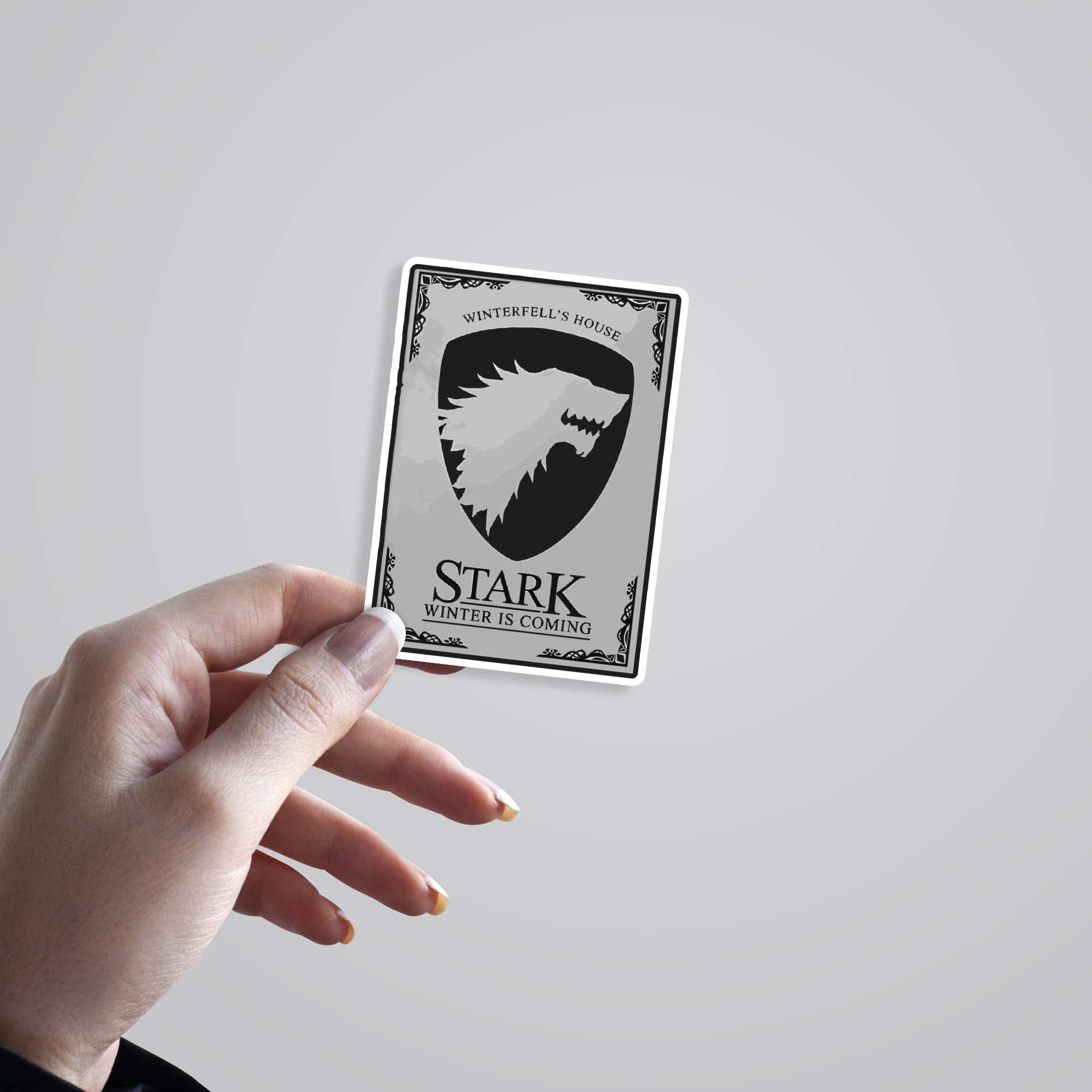 Stark Winter is Coming TV Shows Stickers