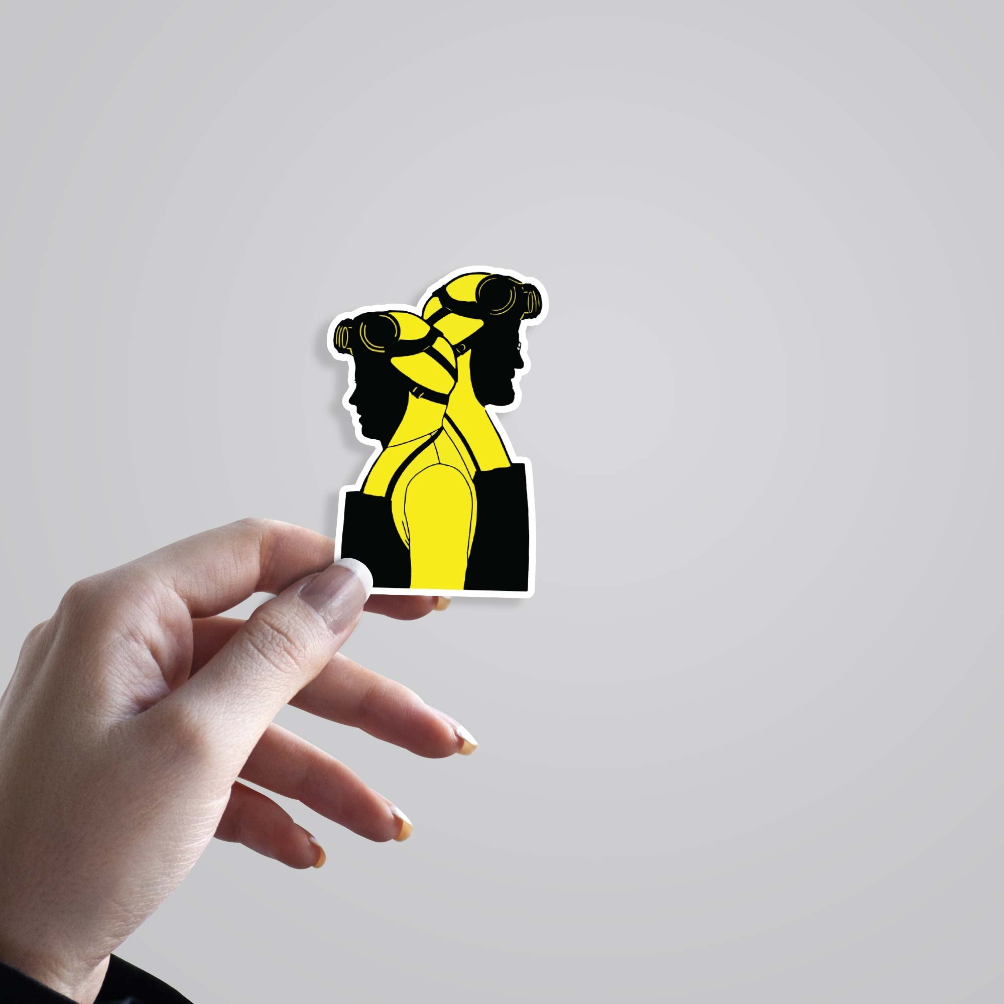 Walter White and Jesse Pinkman TV Shows Stickers