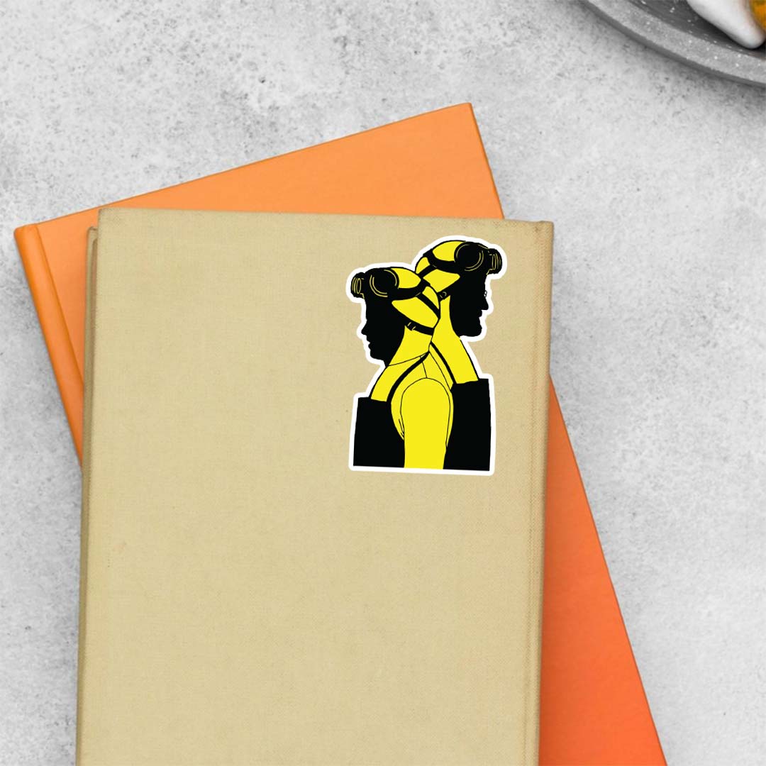 Walter White and Jesse Pinkman TV Shows Stickers