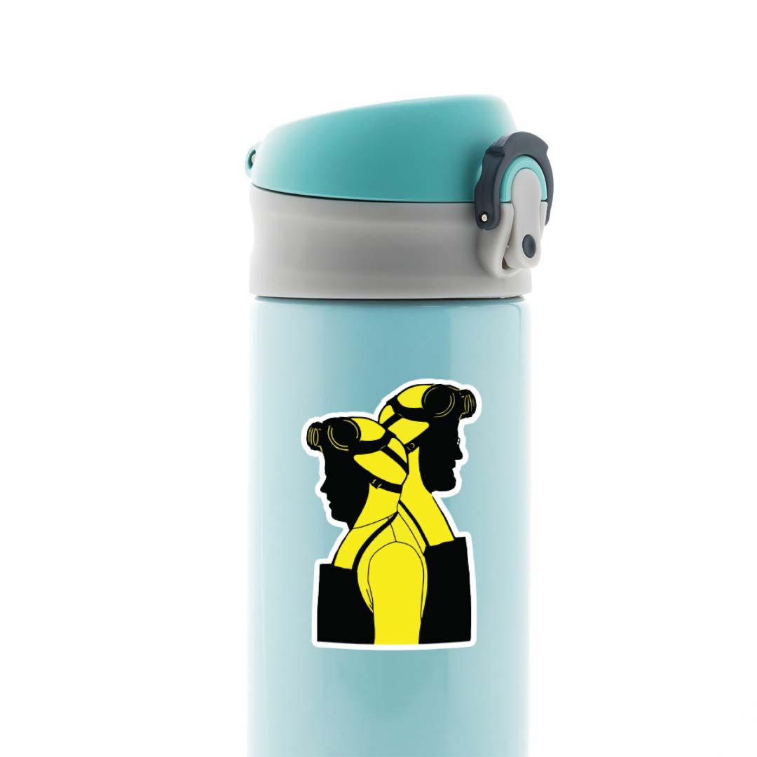 Walter White and Jesse Pinkman TV Shows Stickers