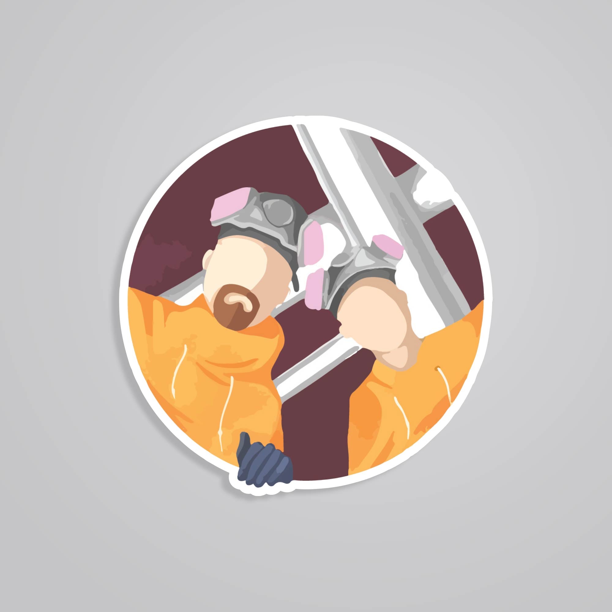 Fomo Store Stickers TV Shows Walter and Jesse