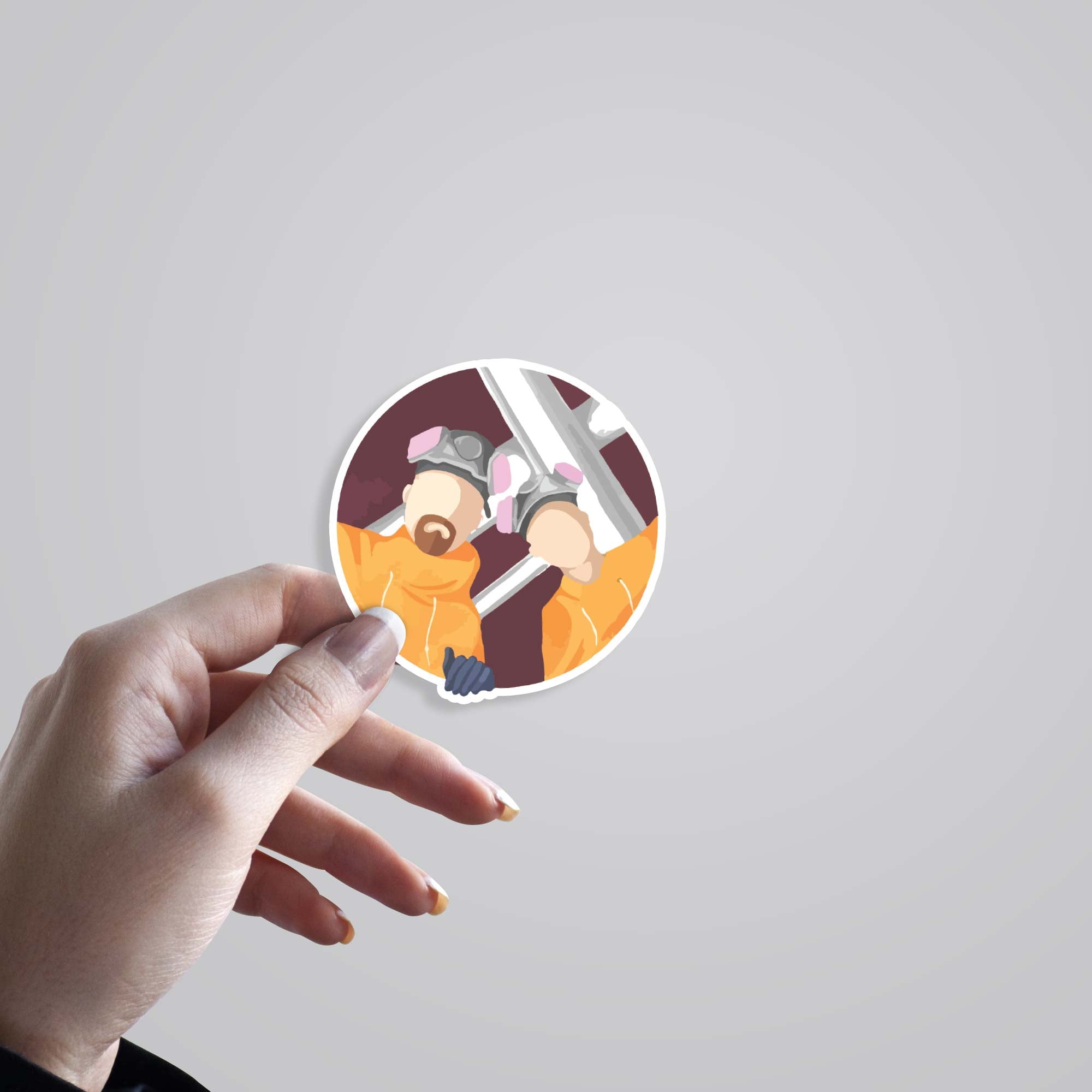 Walter and Jesse TV Shows Stickers