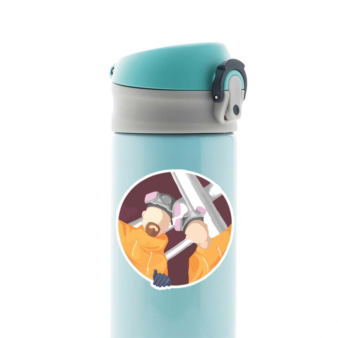 Walter and Jesse TV Shows Stickers