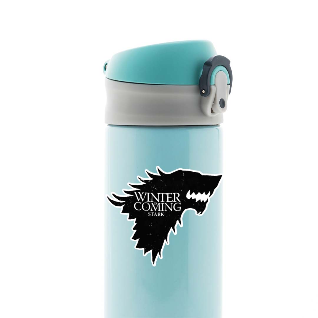 Winter is Coming Stark TV Shows Stickers