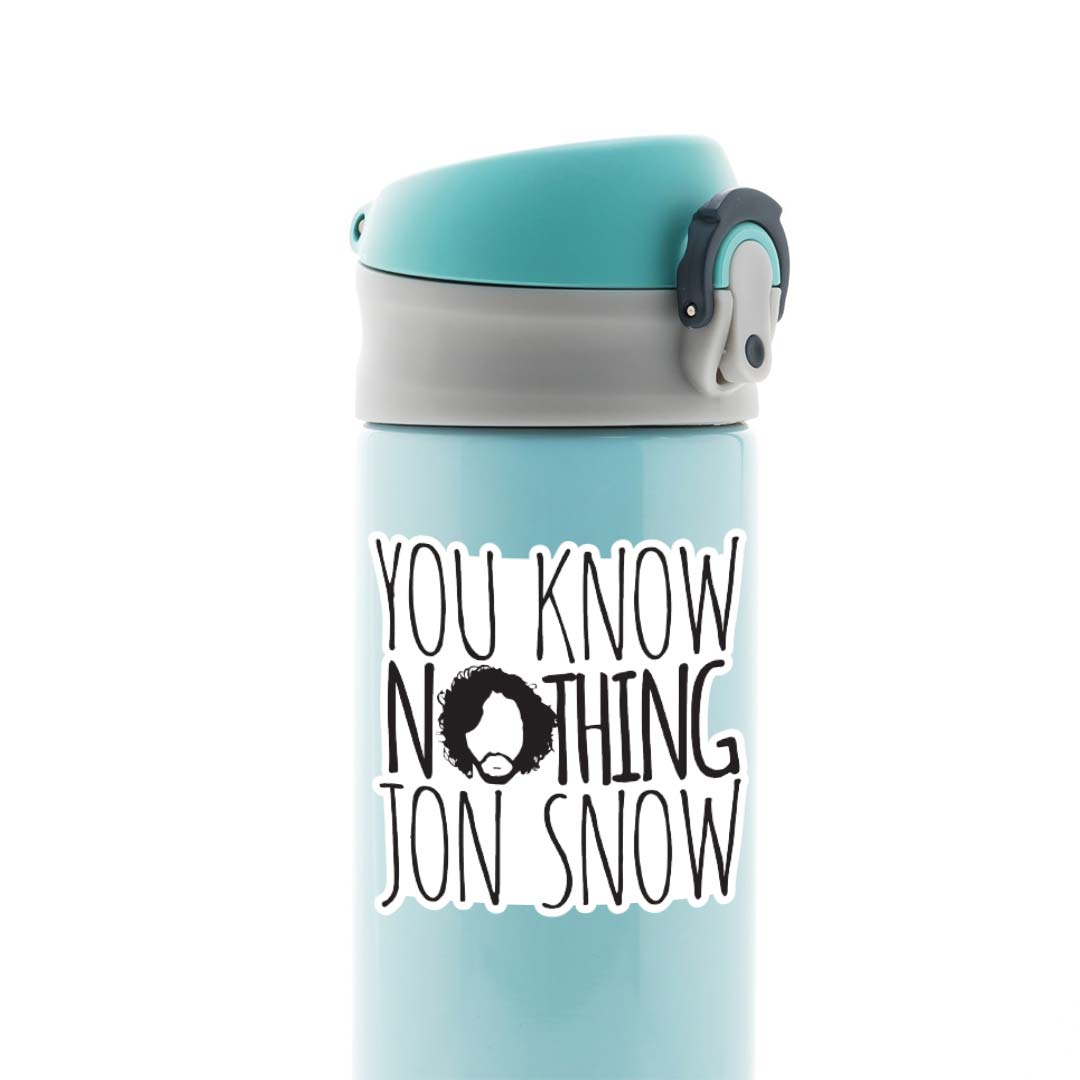 You Know Nothing Jon Snow TV Shows Stickers