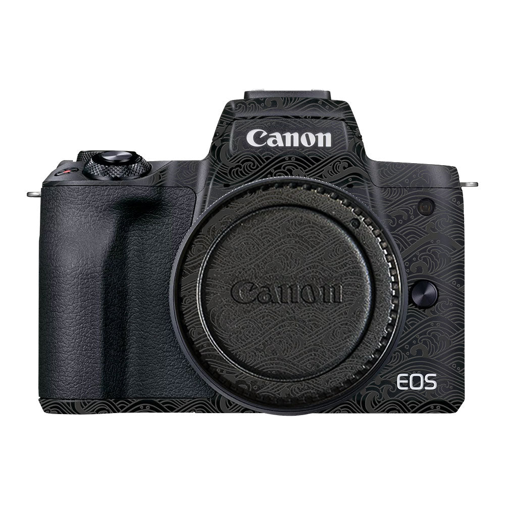 Textured Matte Charcoal Canon EOS M50 Mark II Camera Skin