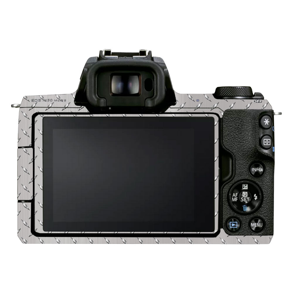 Textured Silver Tread Canon EOS M50 Mark II Camera Skin