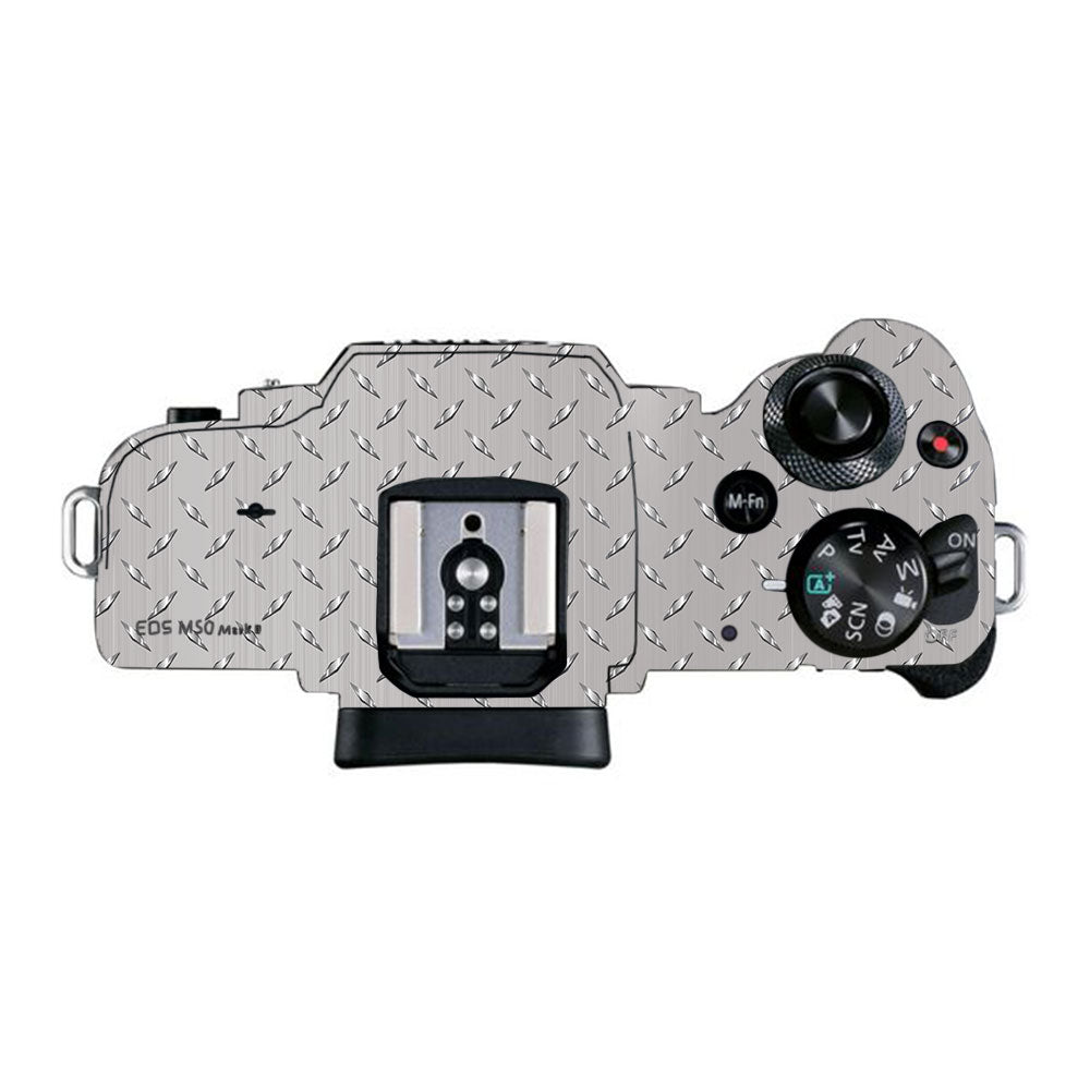 Textured Silver Tread Canon EOS M50 Mark II Camera Skin