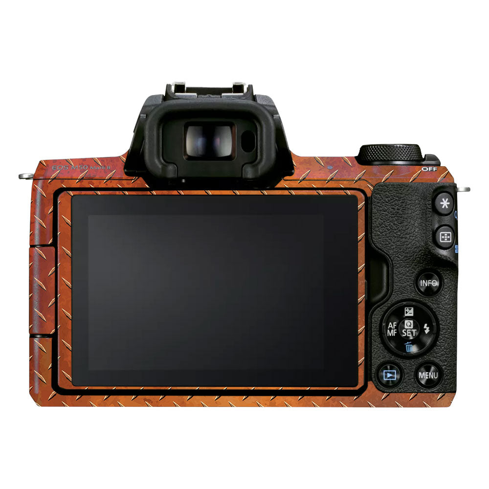 Textured Rust Forge Canon EOS M50 Mark II Camera Skin