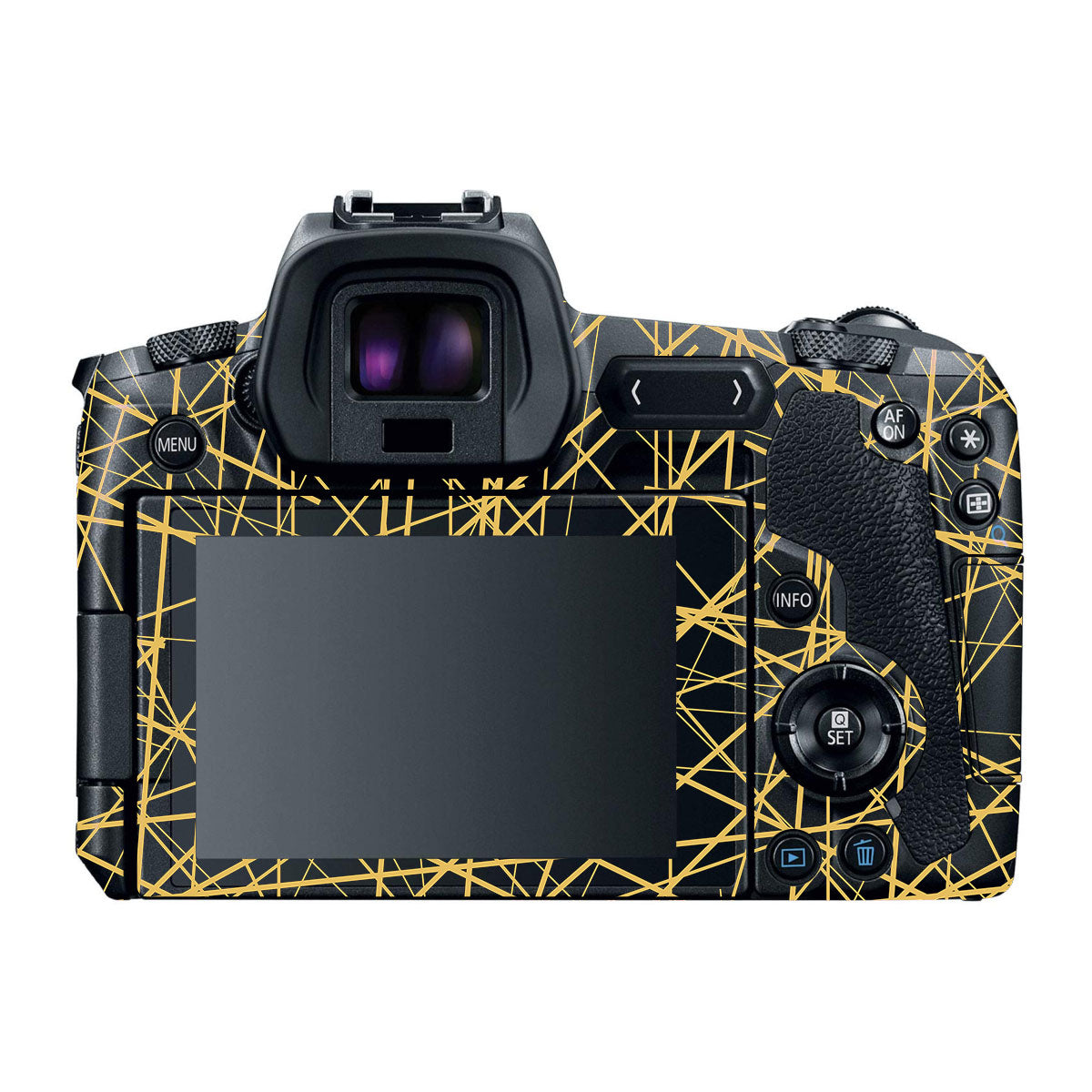 Textured Golden Web Canon EOS R Camera Skin