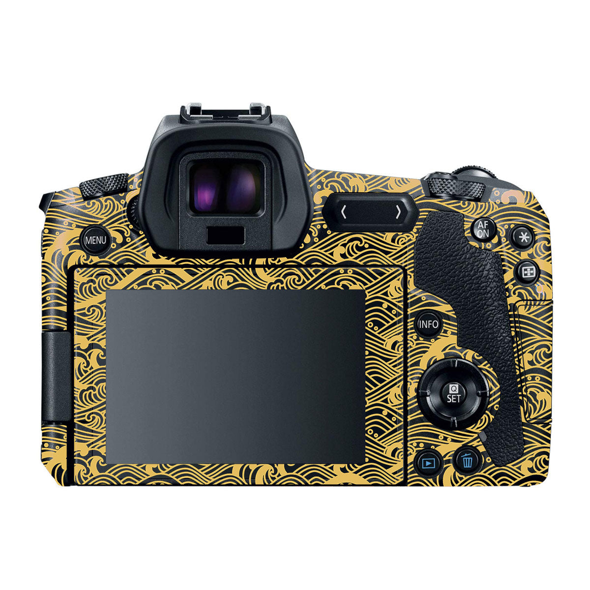 Textured Golden Tide Canon EOS R Camera Skin