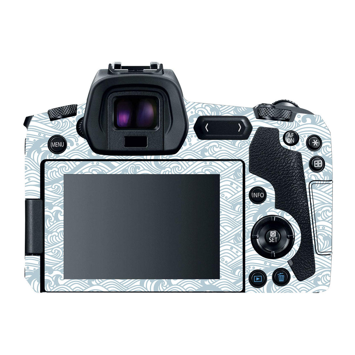 Textured Frost Wave Canon EOS R Camera Skin