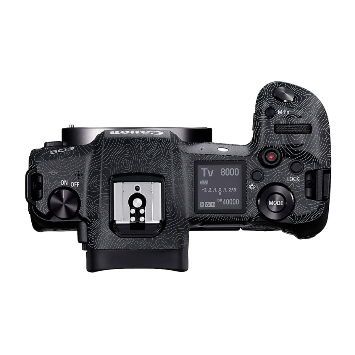 Textured Stealth Slate Canon EOS R Camera Skin