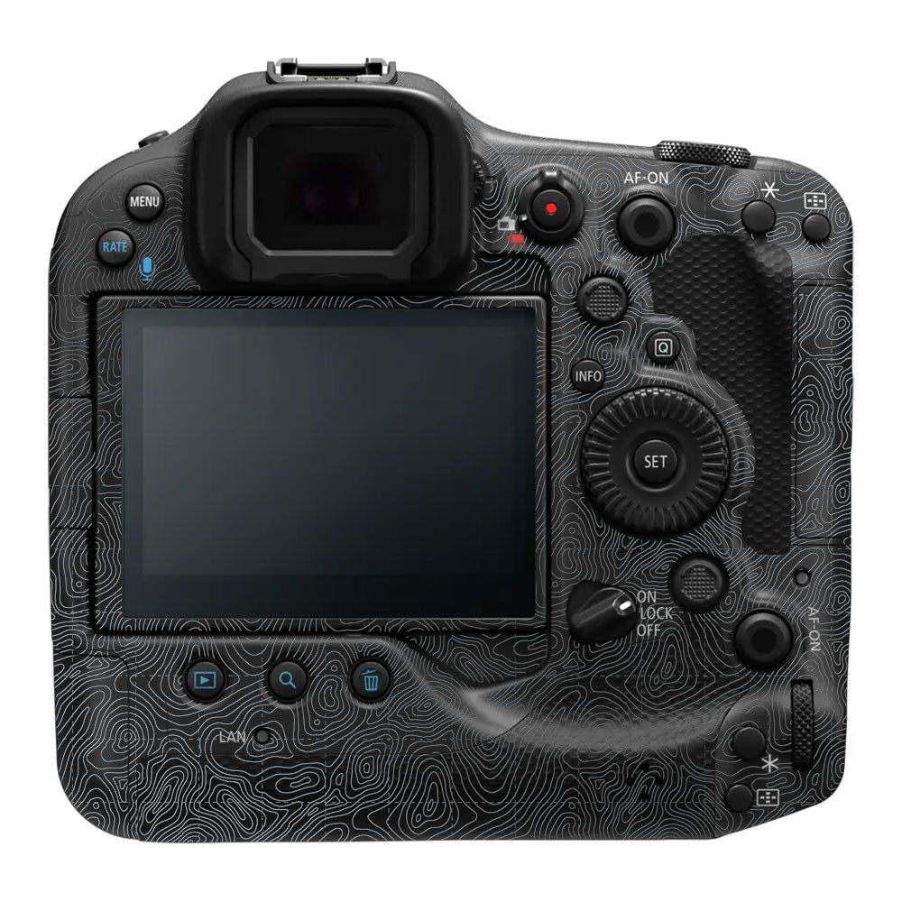 Textured Stealth Slate Canon EOS R3 Camera Skin
