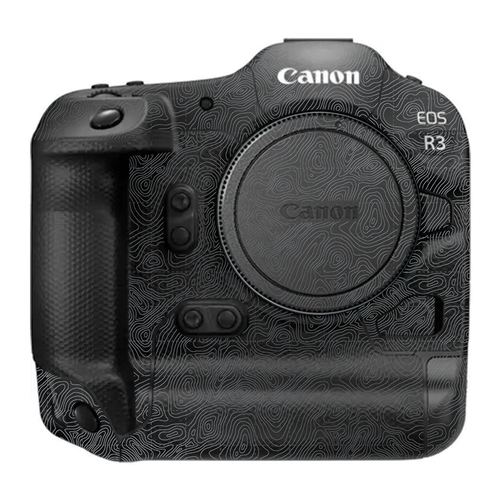 Textured Stealth Slate Canon EOS R3 Camera Skin