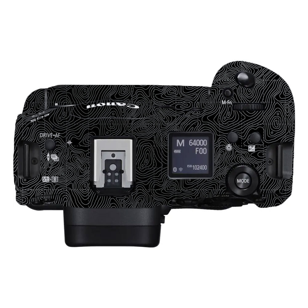 Textured Stealth Slate Canon EOS R3 Camera Skin
