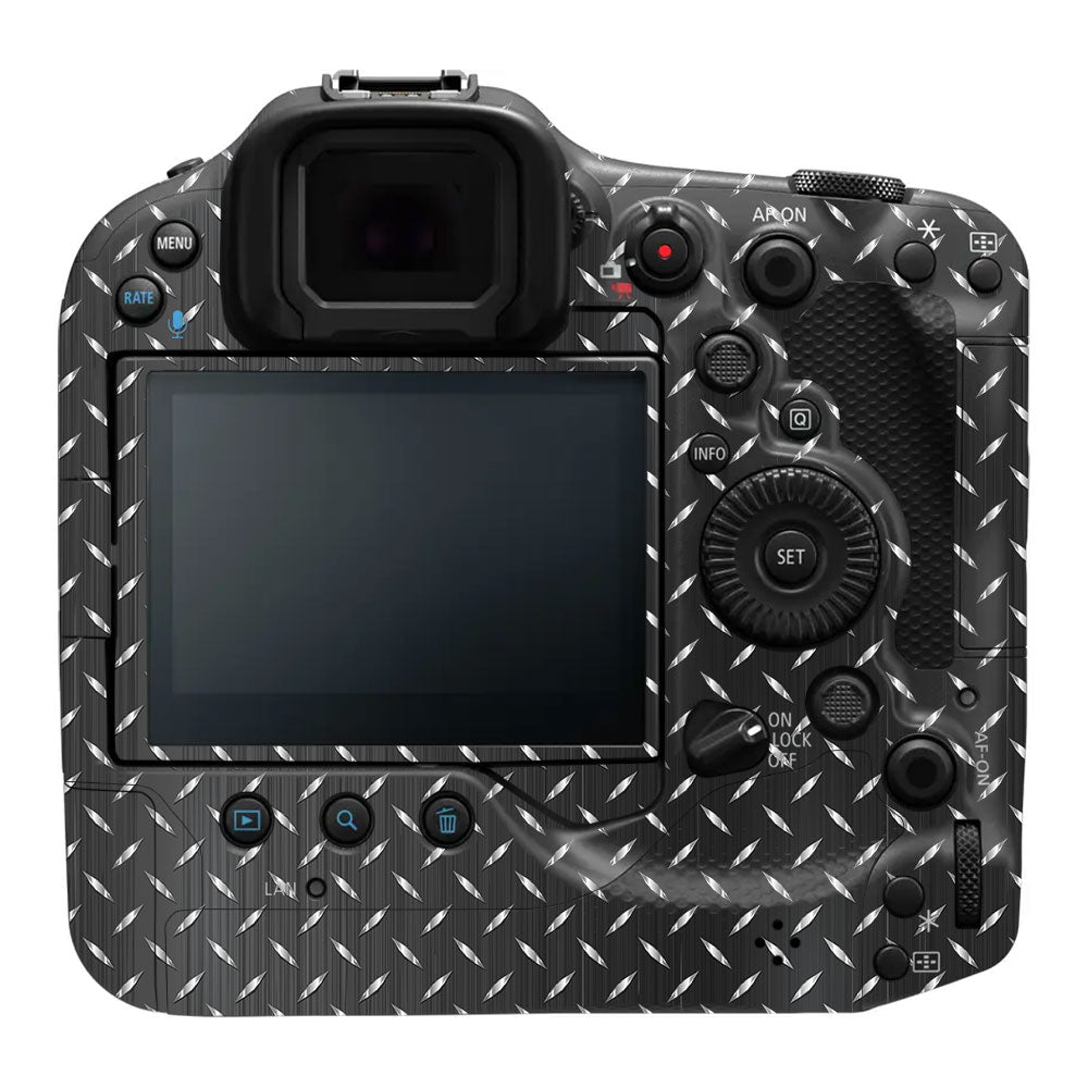 Textured Graphite Tread Canon EOS R3 Camera Skin