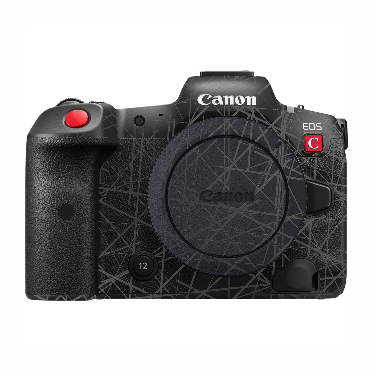 Textured Matte Graphite Canon EOS R5 C Camera Skin
