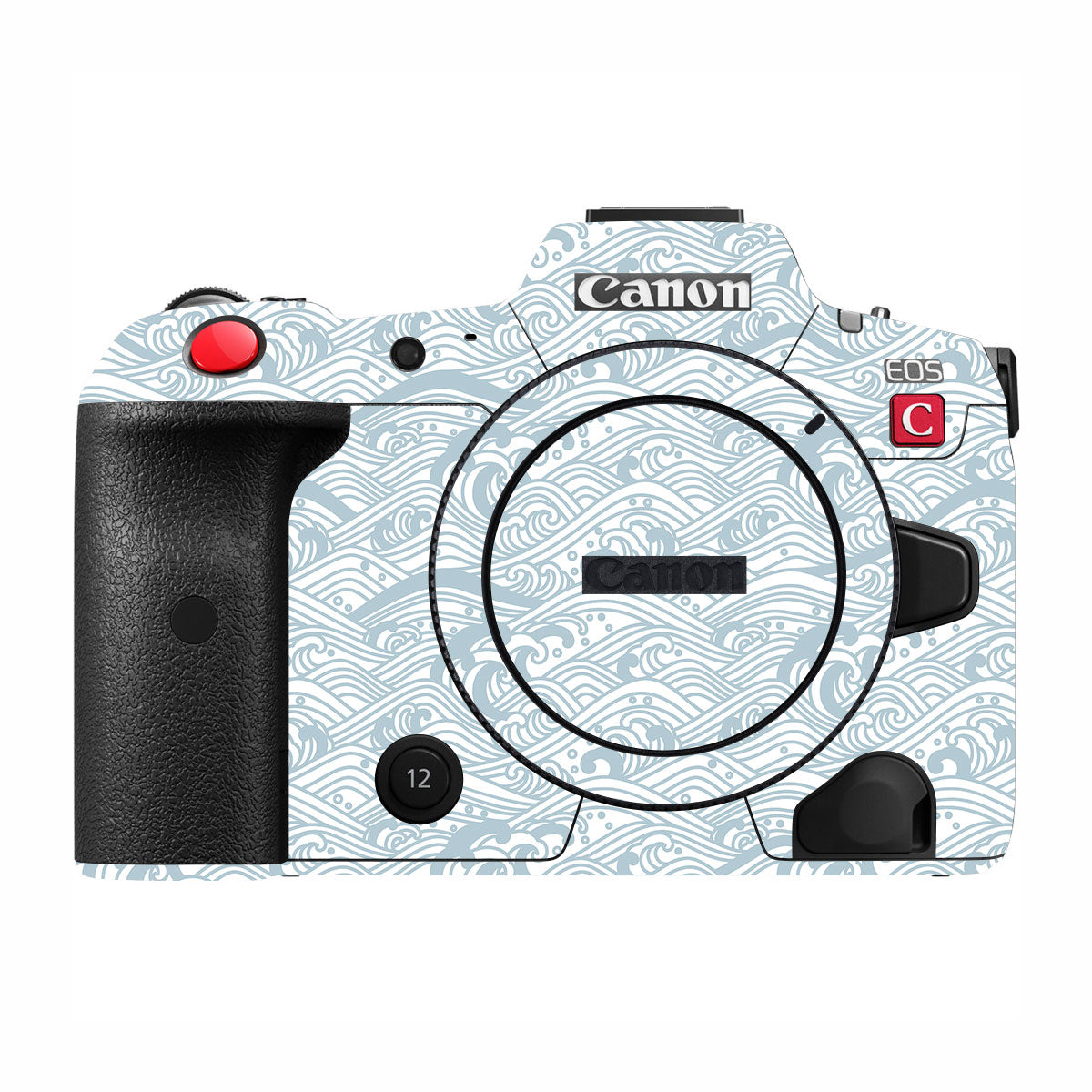 Textured Frost Wave Canon EOS R5 C Camera Skin