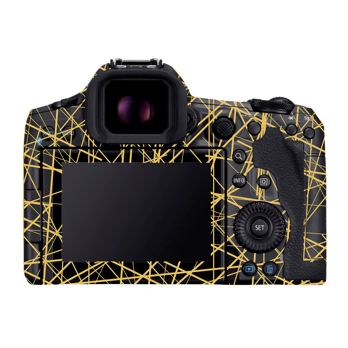 Textured Golden Web Canon EOS R5 Mark II Camera Skin