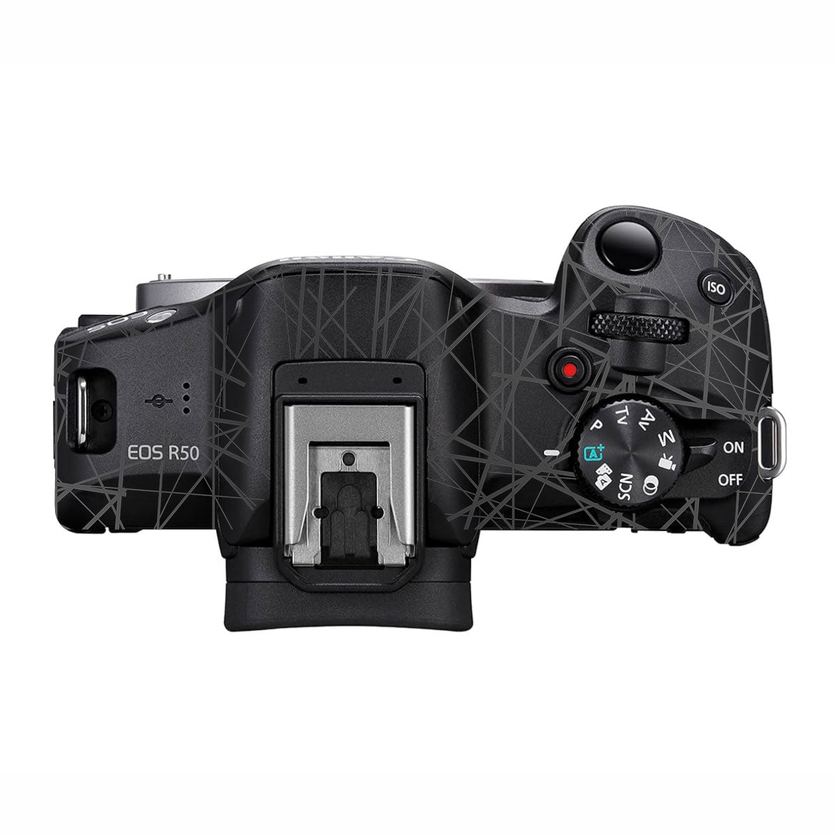 Textured Matte Graphite Canon EOS R50 Camera Skin