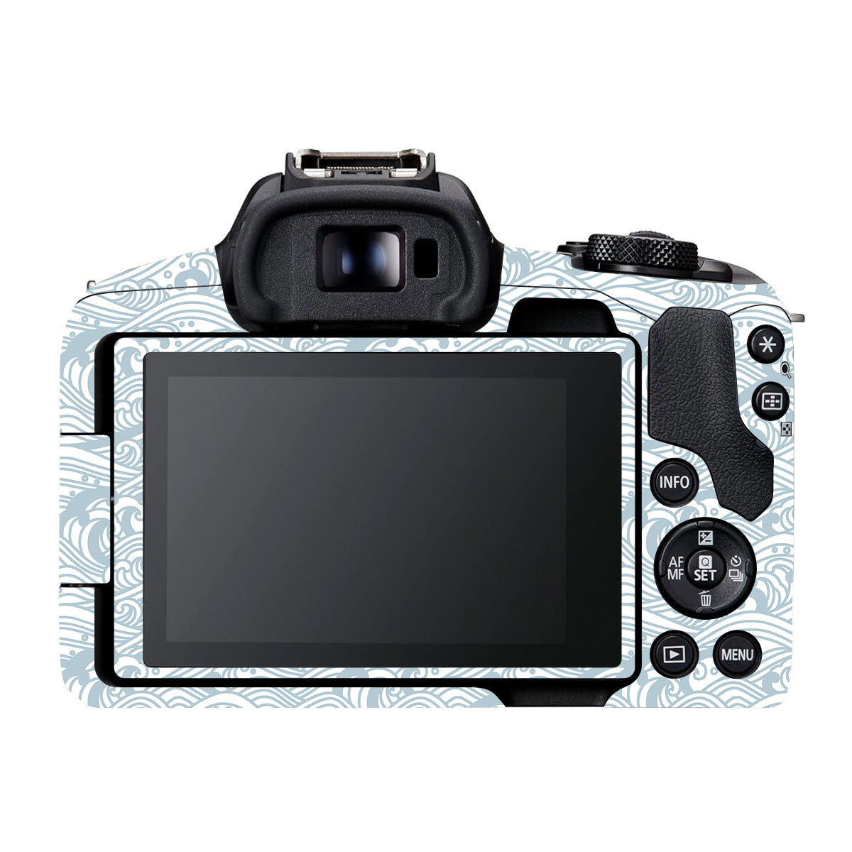 Textured Frost Wave Canon EOS R50 Camera Skin