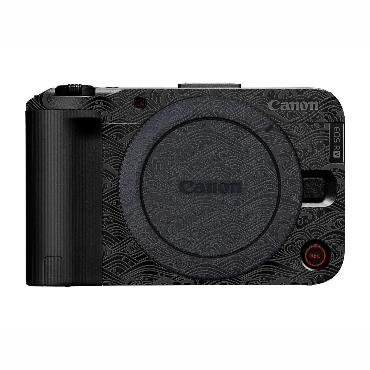 Textured Matte Charcoal Canon EOS R50V Camera Skin