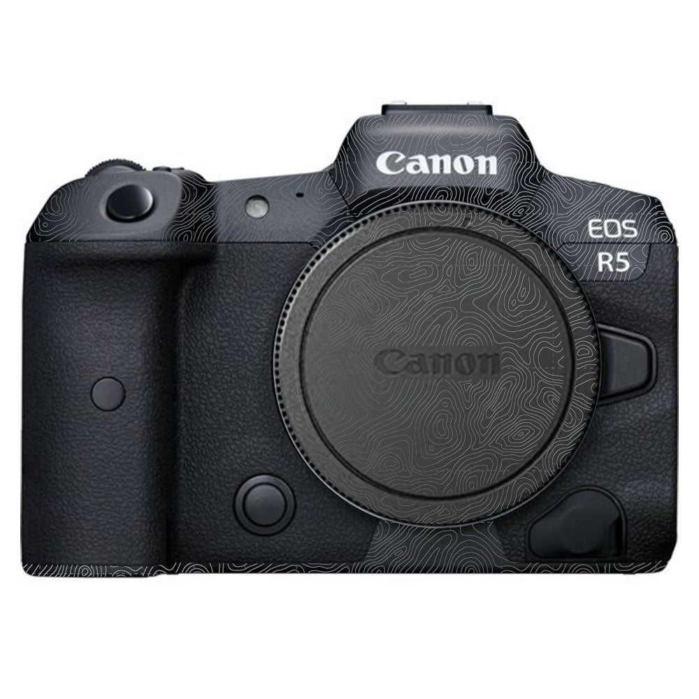 Textured Stealth Slate Canon EOS R5 Camera Skin