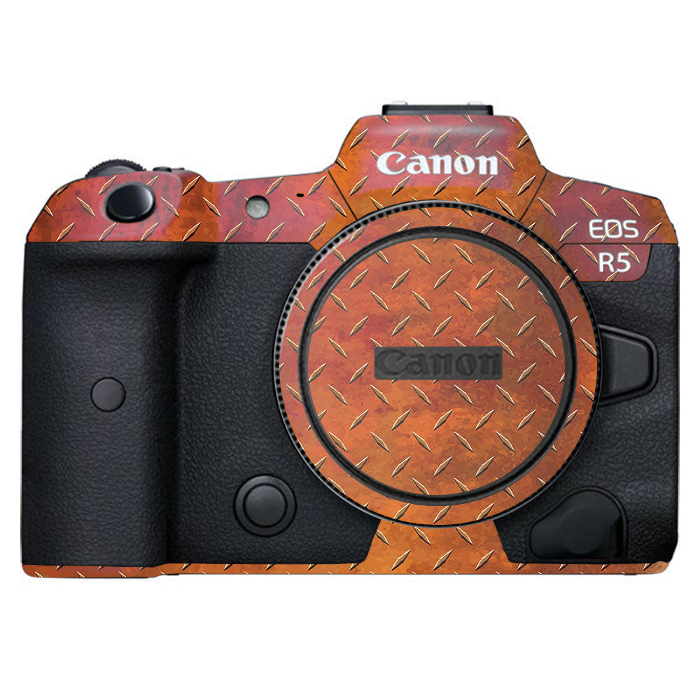 Textured Rust Forge Canon EOS R5 Camera Skin