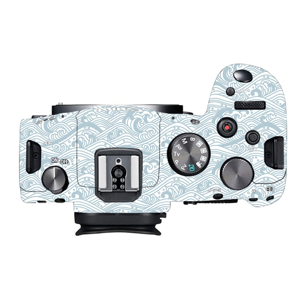 Textured Frost Wave Canon EOS R6 Mark I Camera Skin