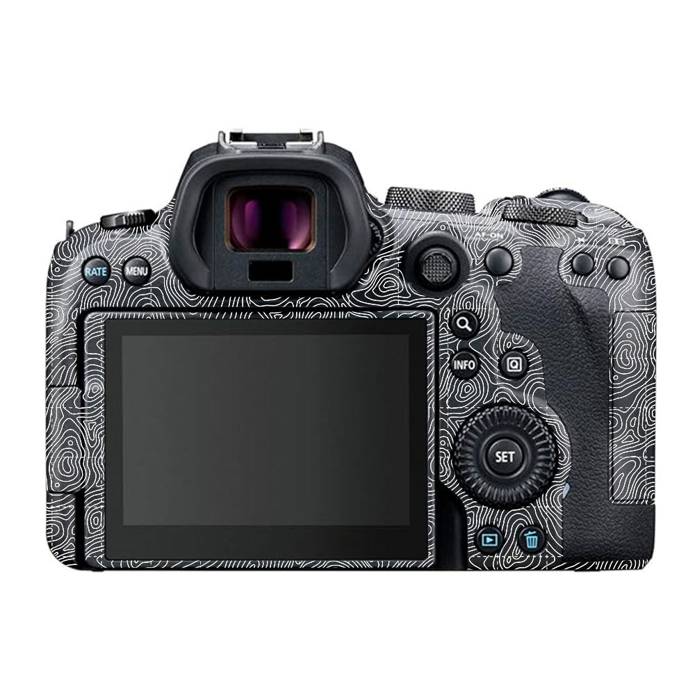 Textured Midnight Slate Canon EOS R6 Mark I Camera Skin