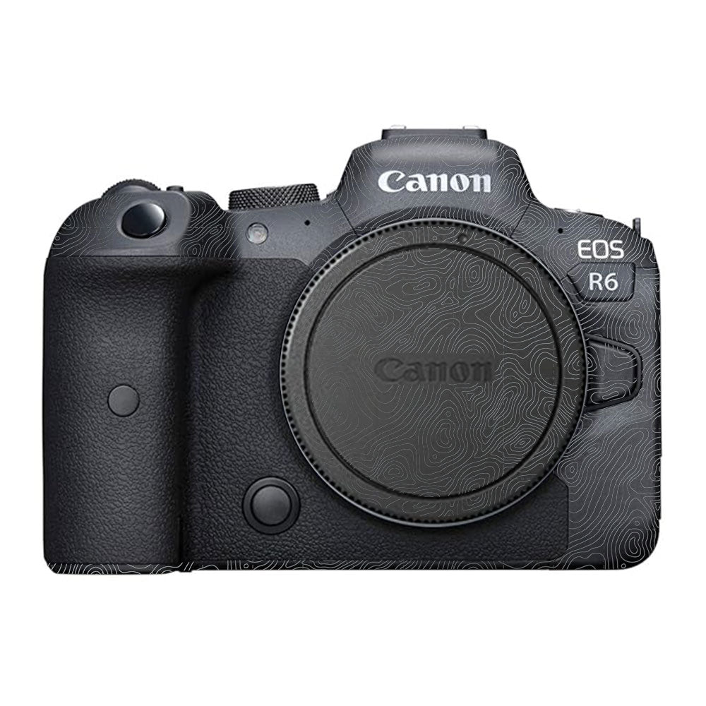 Textured Stealth Slate Canon EOS R6 Mark I Camera Skin